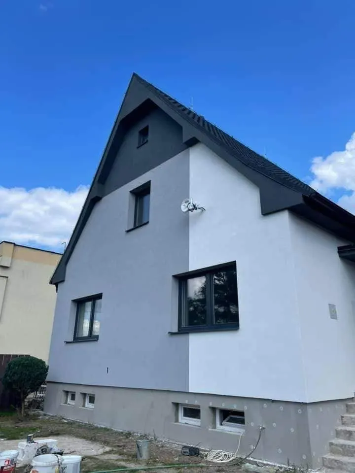 Nová fasáda rodinného domu